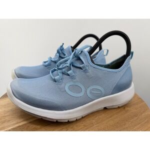 OOFOS OOmg Sport LS Carolina Blue Women 9.5 EU 40.5 Sneakers